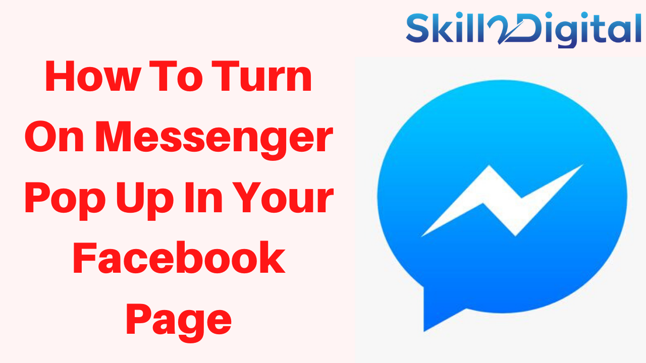 How To Turn On Messenger Pop Up In Your Facebook Page  facebook business page tutorials