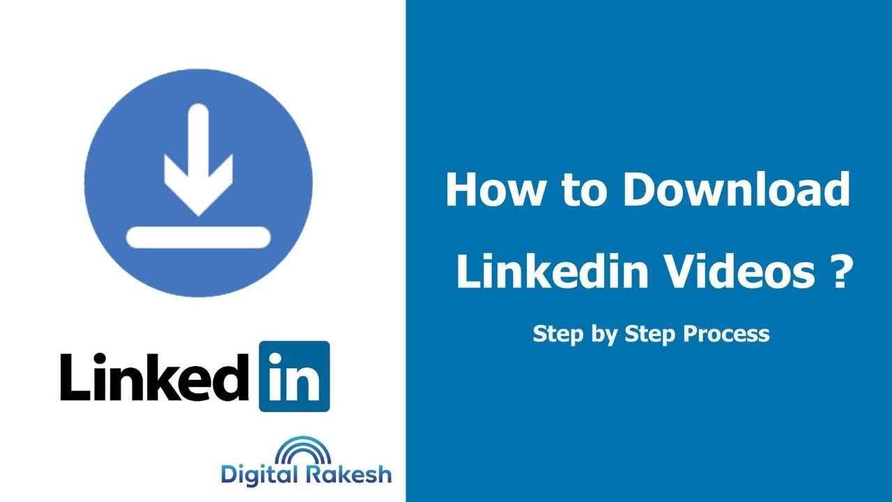 How to Download LinkedIn account Video 