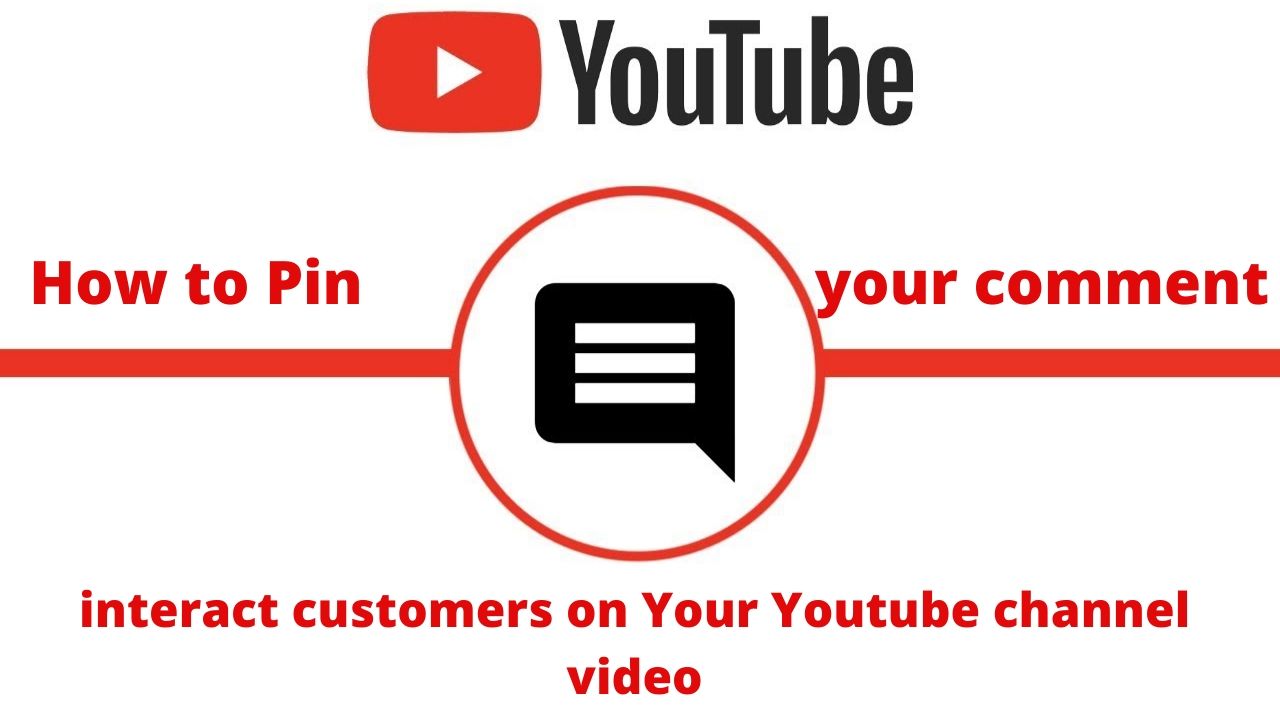 How to Pin your comment and interact customers on Your Youtube channel video
