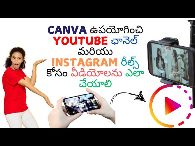 How to create videos for YouTube channel and Instagram Reels using Canva