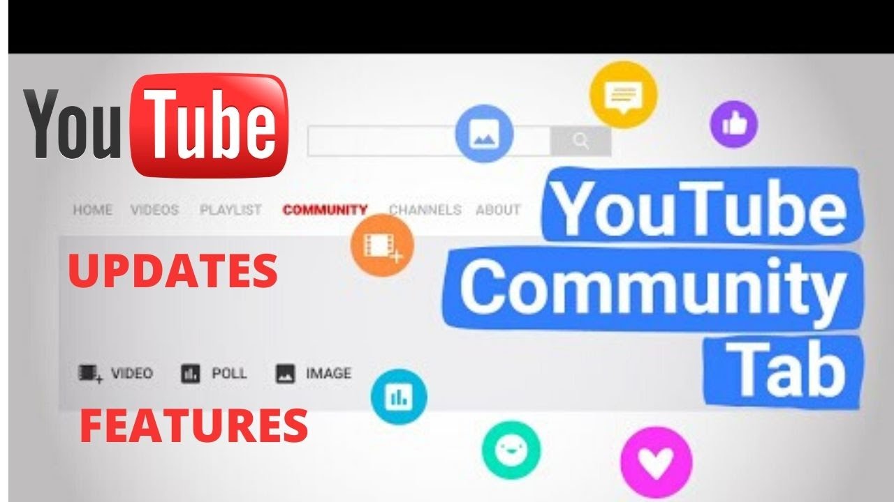 How to post and updated features on YouTube channel community tab