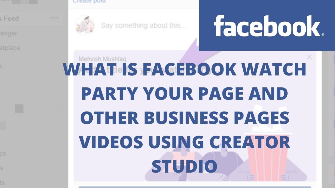 What is facebook watch party your page and other business pages